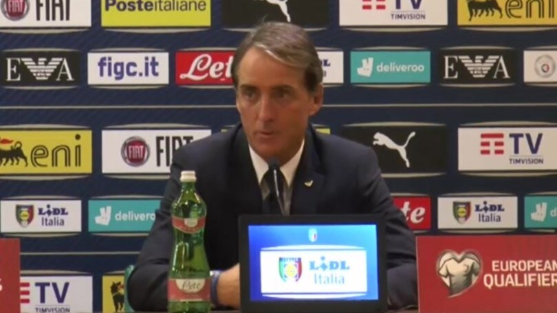 Mancini: "Ho giocatori di carattere e grinta"