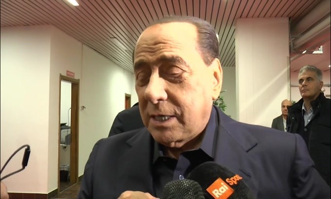 Berlusconi: "Il Milan tornerà grande...con Silvio Berlusconi"
