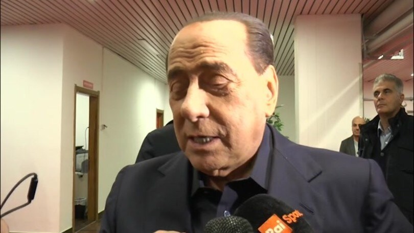 Berlusconi: "Il Milan tornerà grande...con Silvio Berlusconi"