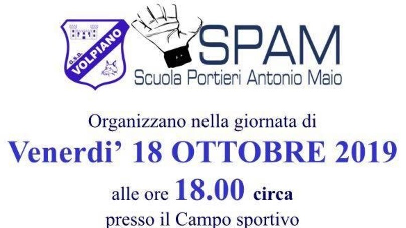 Venerdì 18 a Volpiano speciale Open Day interamente dedicato ai portieri