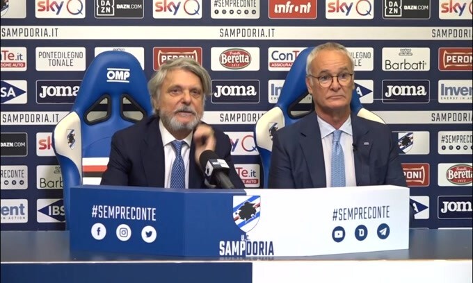 Ferrero presenta Ranieri: "Sono onorato"