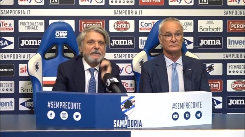 Ferrero presenta Ranieri: "Sono onorato"