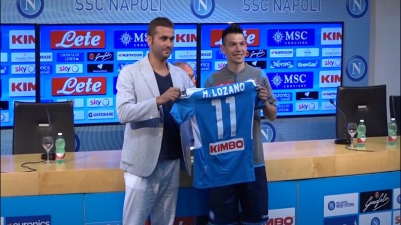 Napoli, stop per Lozano