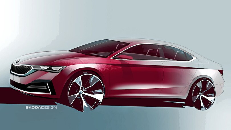Nuova Skoda Octavia 2020, design svelato