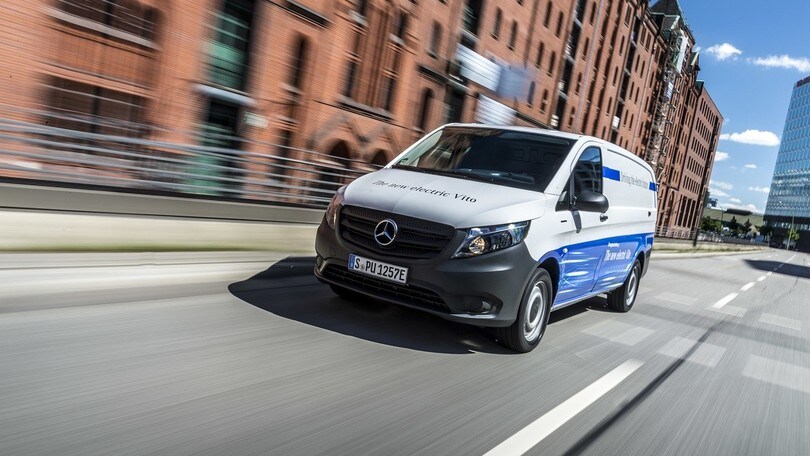 Mercedes eVito: gli scatti