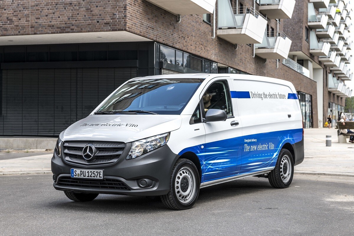 Mercedes eVito, il trasporto si fa elettrico