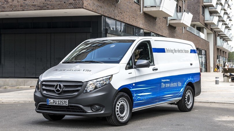 Mercedes eVito, il trasporto si fa elettrico