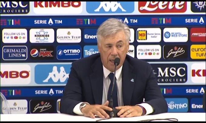 Ancelotti: "La palla lunga non è uno scandalo"