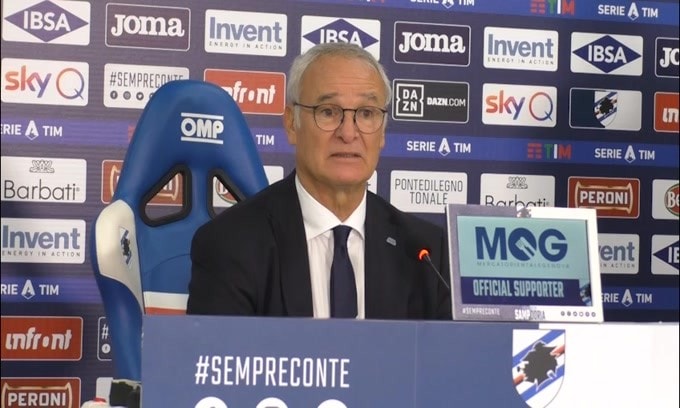 Ranieri elogia Quagliarella: "Lo avete visto?"