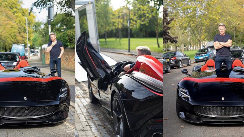 Ferrari Monza SP2, aumenta la collezione di Gordon Ramsay