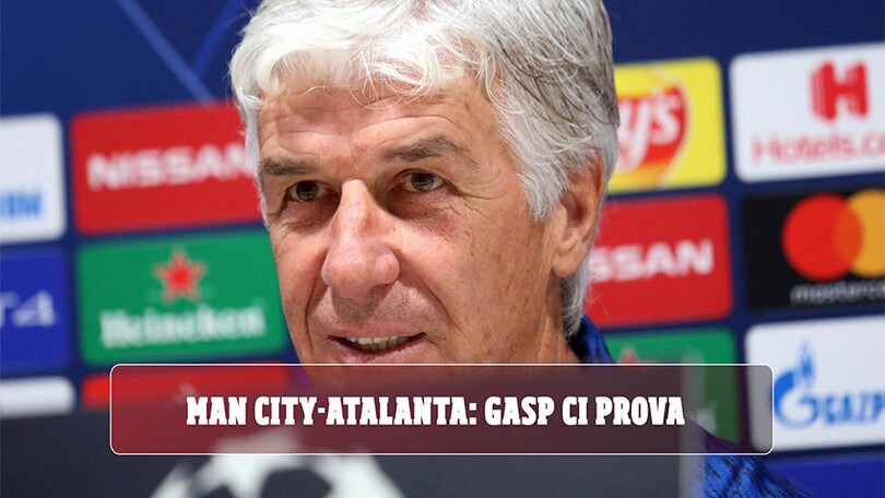 Man City-Atalanta, Gasperini ci prova