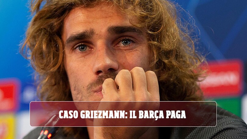 Barcellona, 15 mln all'Atletico per chiudere il caso Griezmann