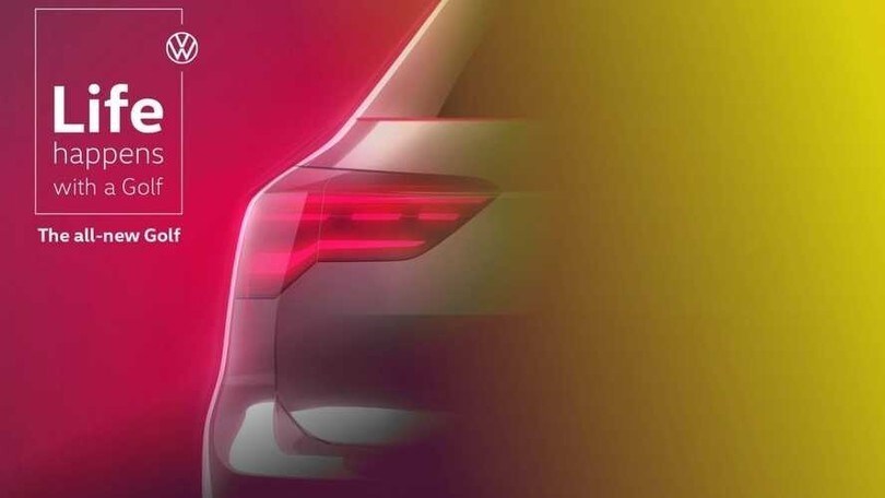 Volkswagen Golf 8, video teaser prima della presentazione