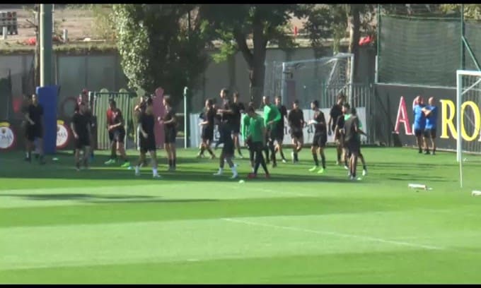 Roma, prima del Borussia concentrazione ai massimi livelli