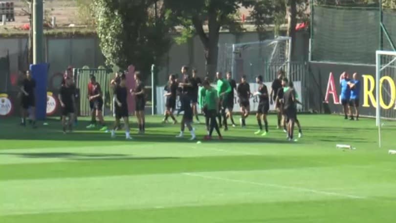 Roma, prima del Borussia concentrazione ai massimi livelli