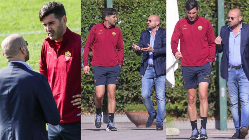 Roma, Petrachi a Trigoria: lungo colloquio con Fonseca