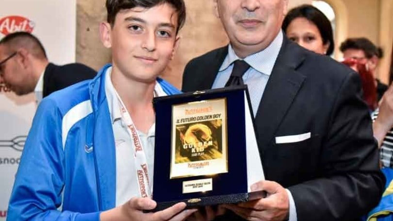 Matteo La Terra, Golden Kid 2019 categoria Scuola Calcio - best save