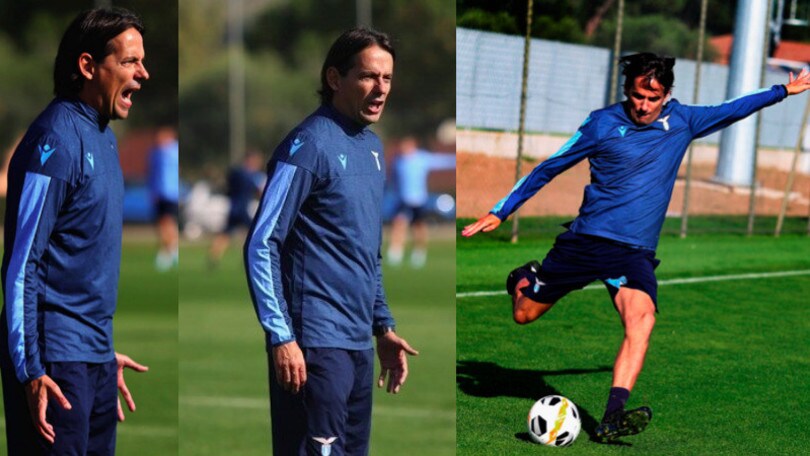 Lazio, Inzaghi carica la squadra e prova il destro