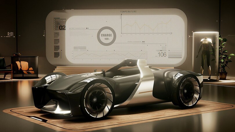 Toyota e-Racer concept, l'emozione si guida ancora