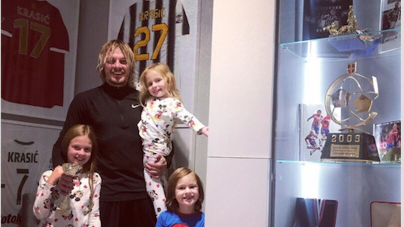 Nella sala dei trofei di Krasic la Juve ha un posto nobile