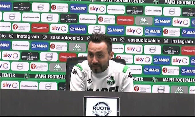 De Zerbi: "Il Sassuolo non è il Real Madrid"