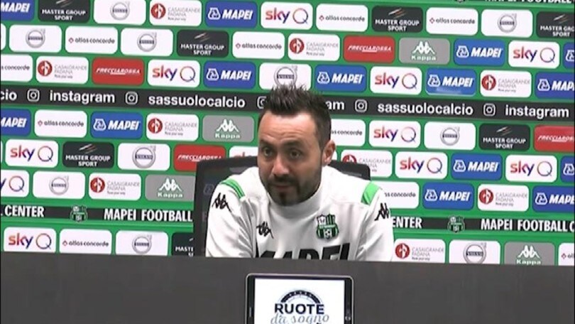 De Zerbi: "Il Sassuolo non è il Real Madrid"