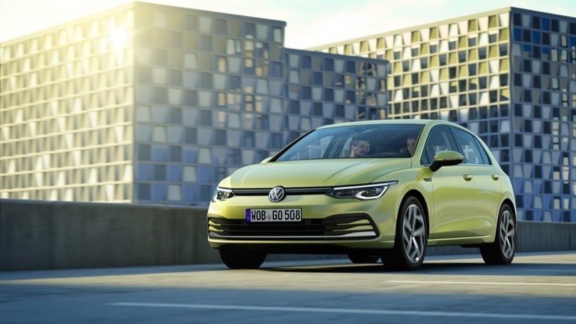 Nuova Volkswagen Golf: tutti gli scatti