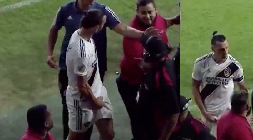 Ibrahimovic dice addio all'Mls con un gestaccio a un tifoso. Possibile ritorno in Italia