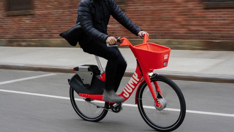 Nasce a Roma il bike sharing Uber Jump