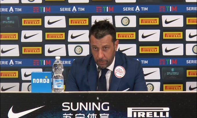D'Aversa: "Meglio noi nel primo tempo"
