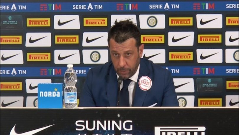 D'Aversa: "Meglio noi nel primo tempo"