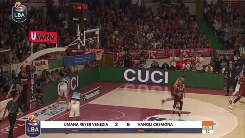 Umana Reyer Venezia-Vanoli Cremona 67-55