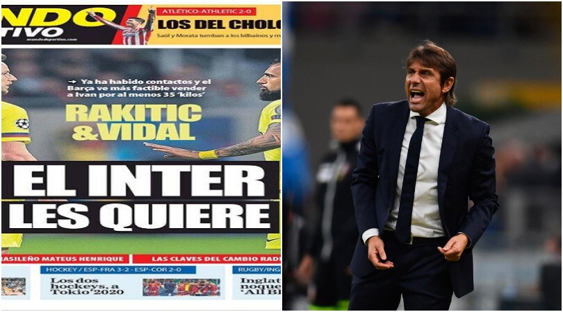 Mundo Deportivo: "Inter, Rakitic e Vidal per dare l'assalto alla Juve"