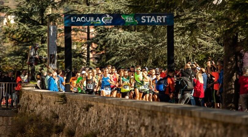Successo per la Mezza Maratona L’Aquila Città del Mondo