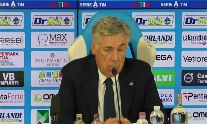 Ancelotti: "Giusto non assegnare il rigore"