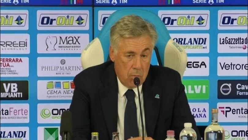 Ancelotti: "Giusto non assegnare il rigore"