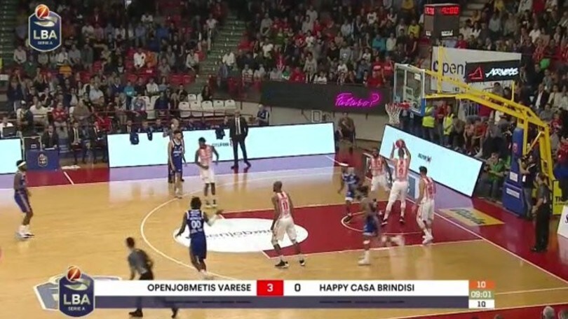 Openjobmetis Varese-Happy Casa Brindisi