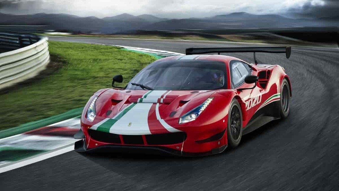 Ferrari 488 GT3 EVO 2020, le foto della nuova berlinetta