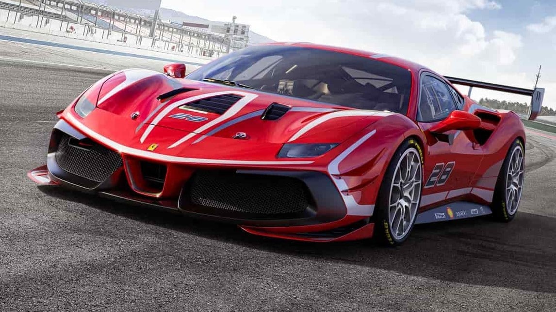 Ferrari 488 Challenge Evo, le foto della Rossa da corsa