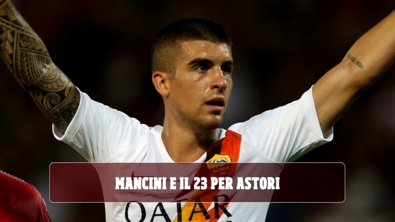 Roma, Mancini e la 23 per Astori