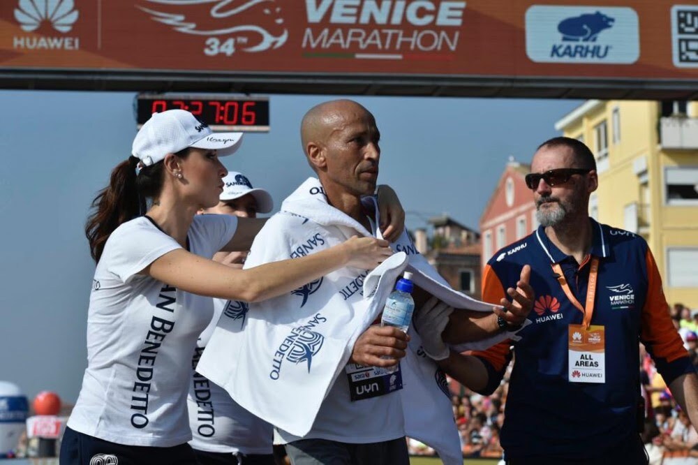 Said Boudalia stabilisce il primato di categoria alla Huawei Venicemarathontaliano a Venezia