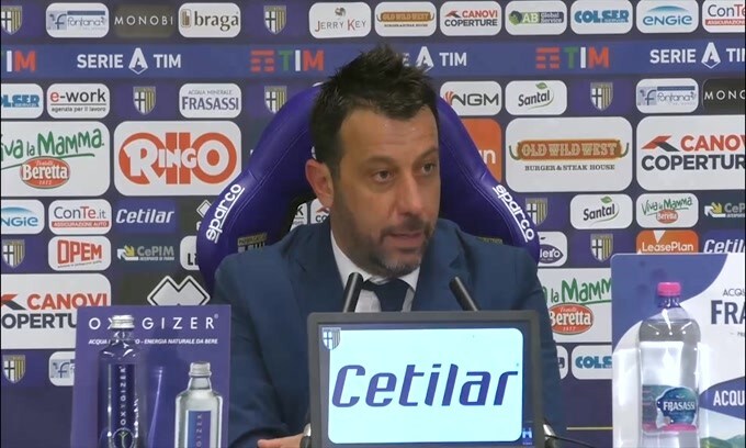 D'Aversa: "Squalifica Scozzarella? Se punissero tutte le volte si fermerebbe la Serie A"
