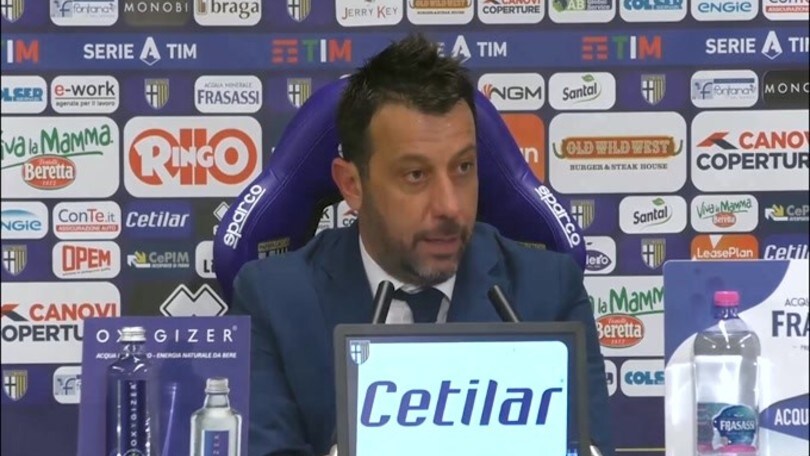 D'Aversa: "Squalifica Scozzarella? Se punissero tutte le volte si fermerebbe la Serie A"