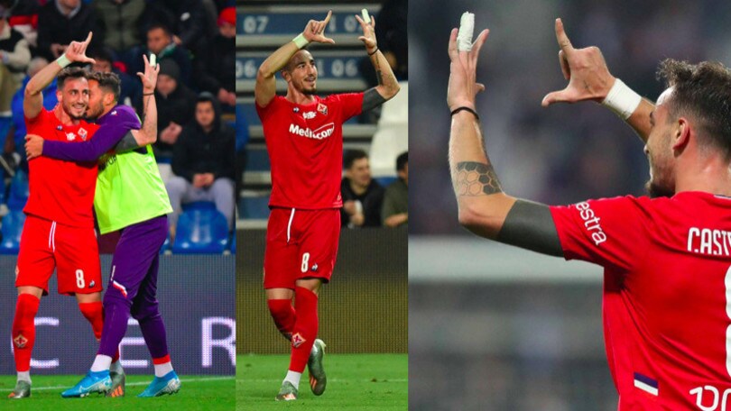Sassuolo-Fiorentina: Castrovilli segna e dedica il gol a Ribery