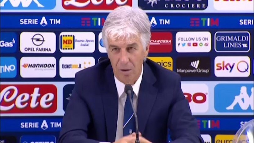 Gasperini: "Il Napoli è sul livello di Inter e Juve"