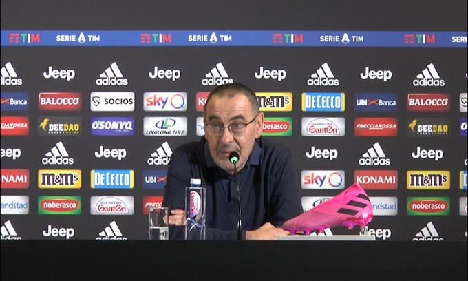 Sarri: "Cosa penso dell'espulsione di Cassata? Nulla"