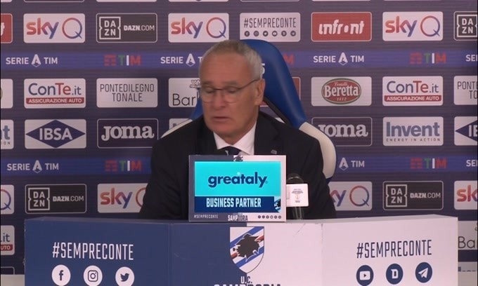 Ranieri: "Vedremo se sarà un 1 pt che ha fatto cambiare il vento"