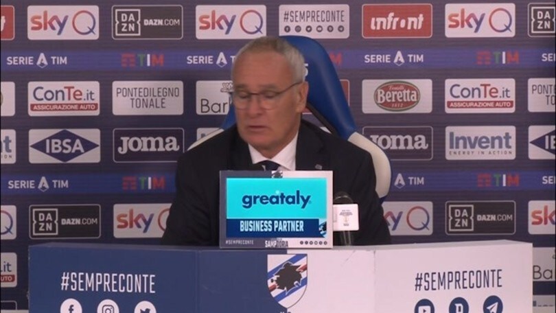 Ranieri: "Vedremo se sarà un 1 pt che ha fatto cambiare il vento"
