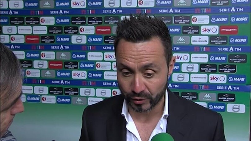 De Zerbi: "Siamo stati troppo rinunciatari"