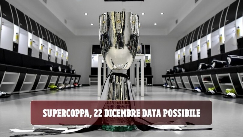 Supercoppa, 22 dicembre data possibile